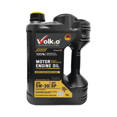 Volkio Full Synthetic 5W-30 Motor Engine Oil - API SP, ACEA C3/C2 - High-Performance Formula for Gasoline & Diesel Passenger Cars-1