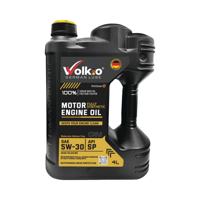 Volkio Full Synthetic 5W-30 Motor Engine Oil - API SP, ACEA C3/C2 - High-Performance Formula for Gasoline & Diesel Passenger Cars-1