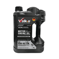 Volkio 10W-40 Semi-Synthetic Motor Engine Oil - API SN, ACEA A3/B4 - Premium Synthetic Technology Lubricant for Gasoline Passenger Cars-1