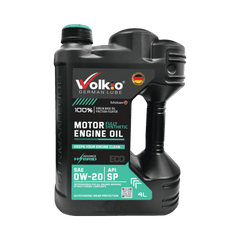 Volkio Full Synthetic 0W-20 Motor Engine Oil - API SP, ILSAC GF-6 - High-Performance Formula for Passenger Cars & Hybrids-1