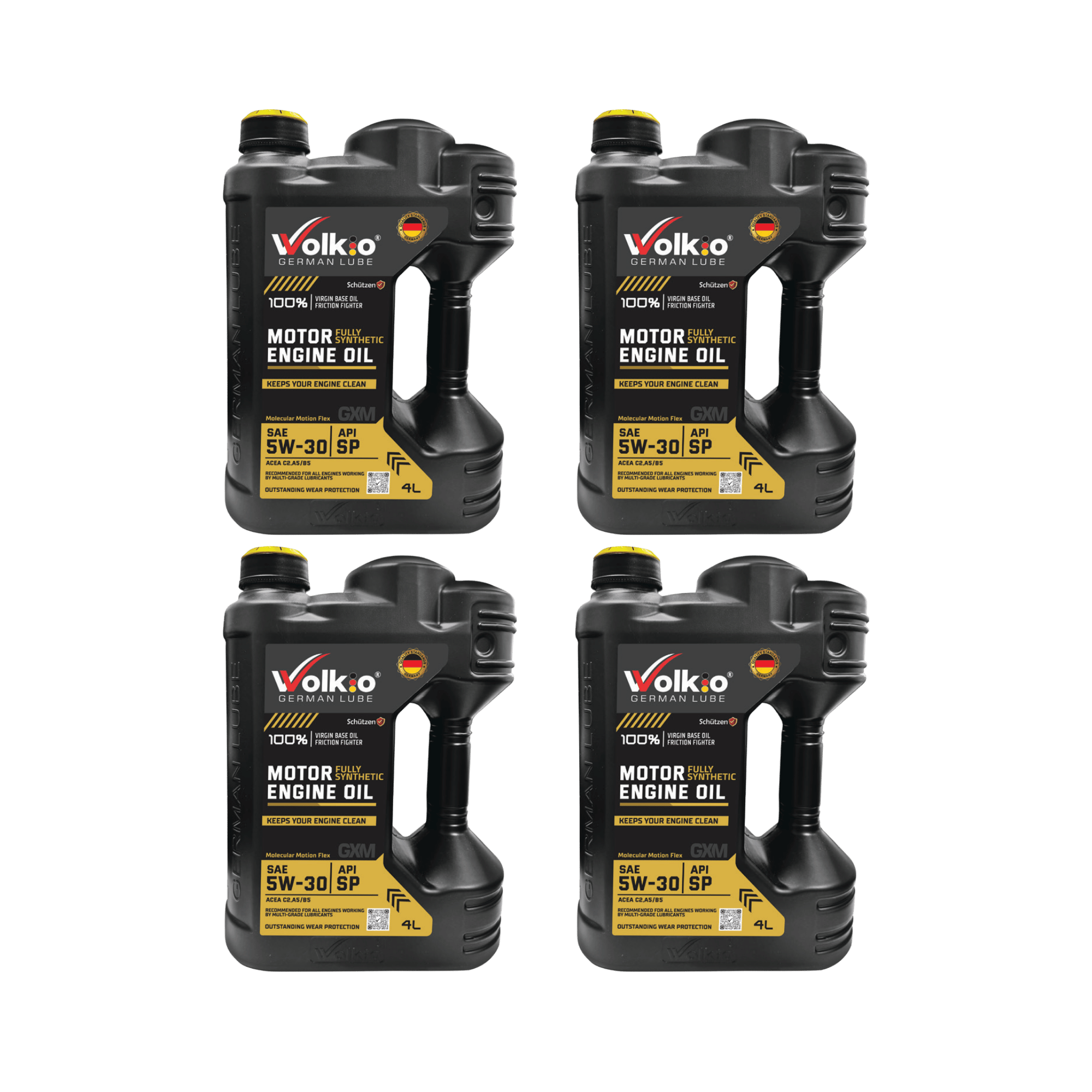 Volkio Full Synthetic 5W-30 Motor Engine Oil - API SP, ACEA C3/C2 - High-Performance Formula for Gasoline & Diesel Passenger Cars-4