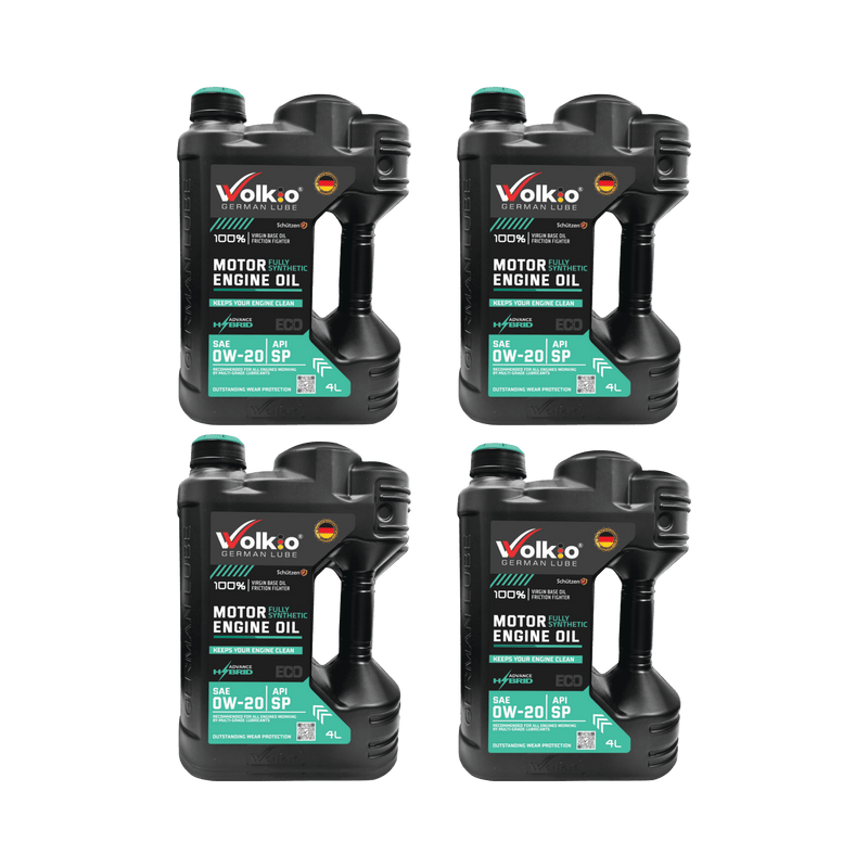 Volkio Full Synthetic 0W-20 Motor Engine Oil - API SP, ILSAC GF-6 - High-Performance Formula for Passenger Cars & Hybrids-4