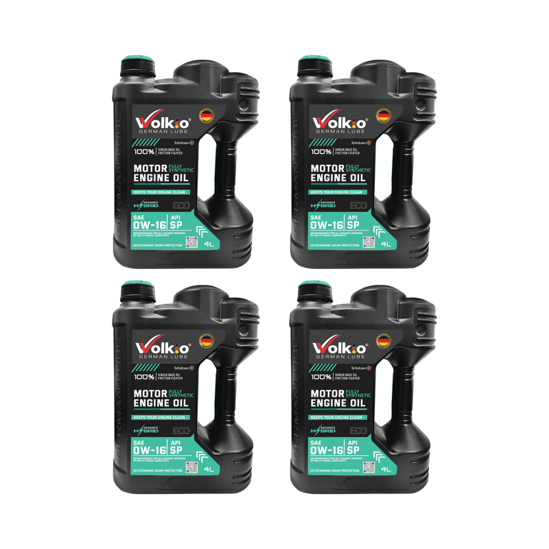Volkio 0W-16 Full Synthetic Motor Oil, API SP & ILSAC GF-6, High-Performance Low-Viscosity Engine Oil for Petrol and Hybrid Passenger Cars-3