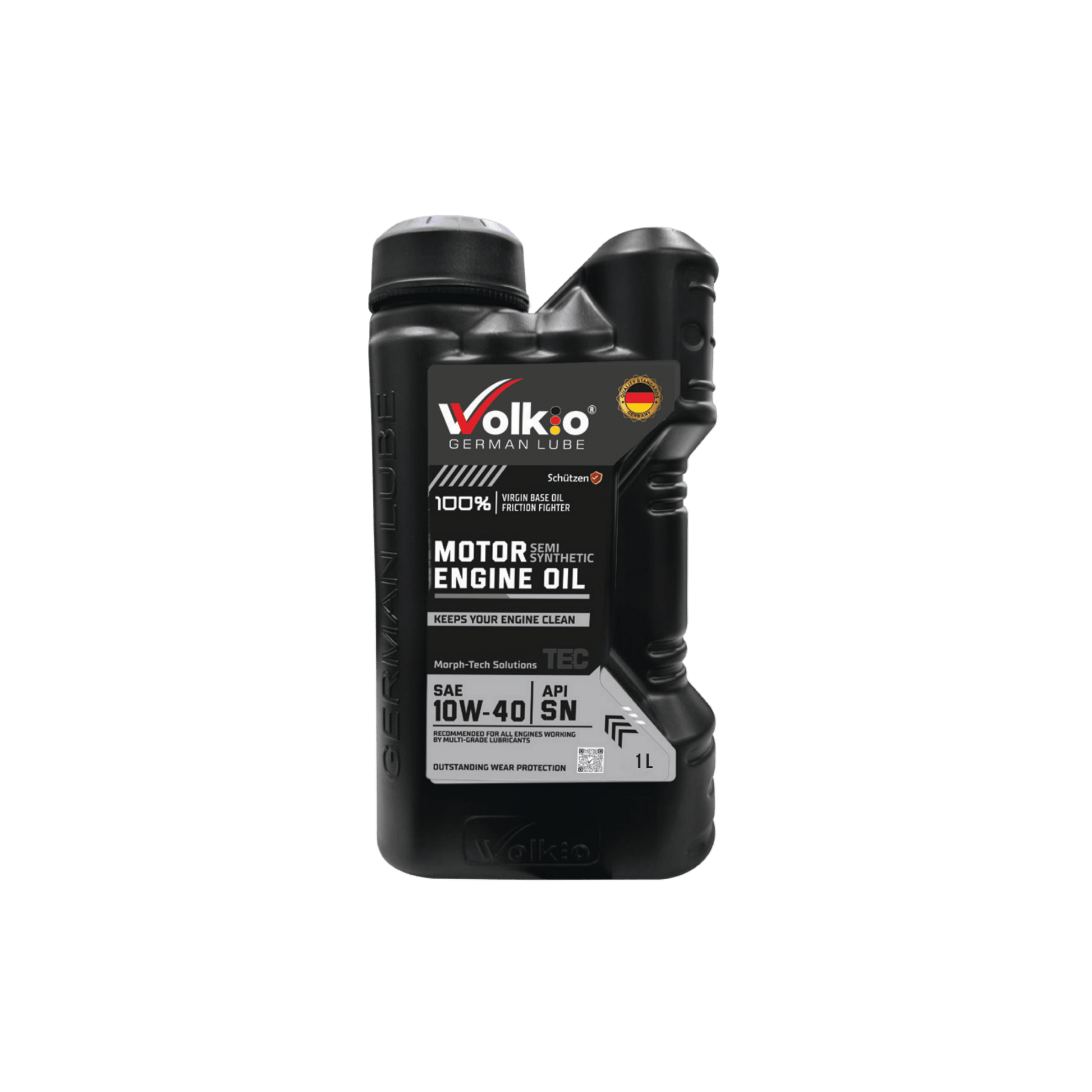 Volkio 10W-40 Semi-Synthetic Motor Engine Oil - API SN, ACEA A3/B4 - Premium Synthetic Technology Lubricant for Gasoline Passenger Cars-2