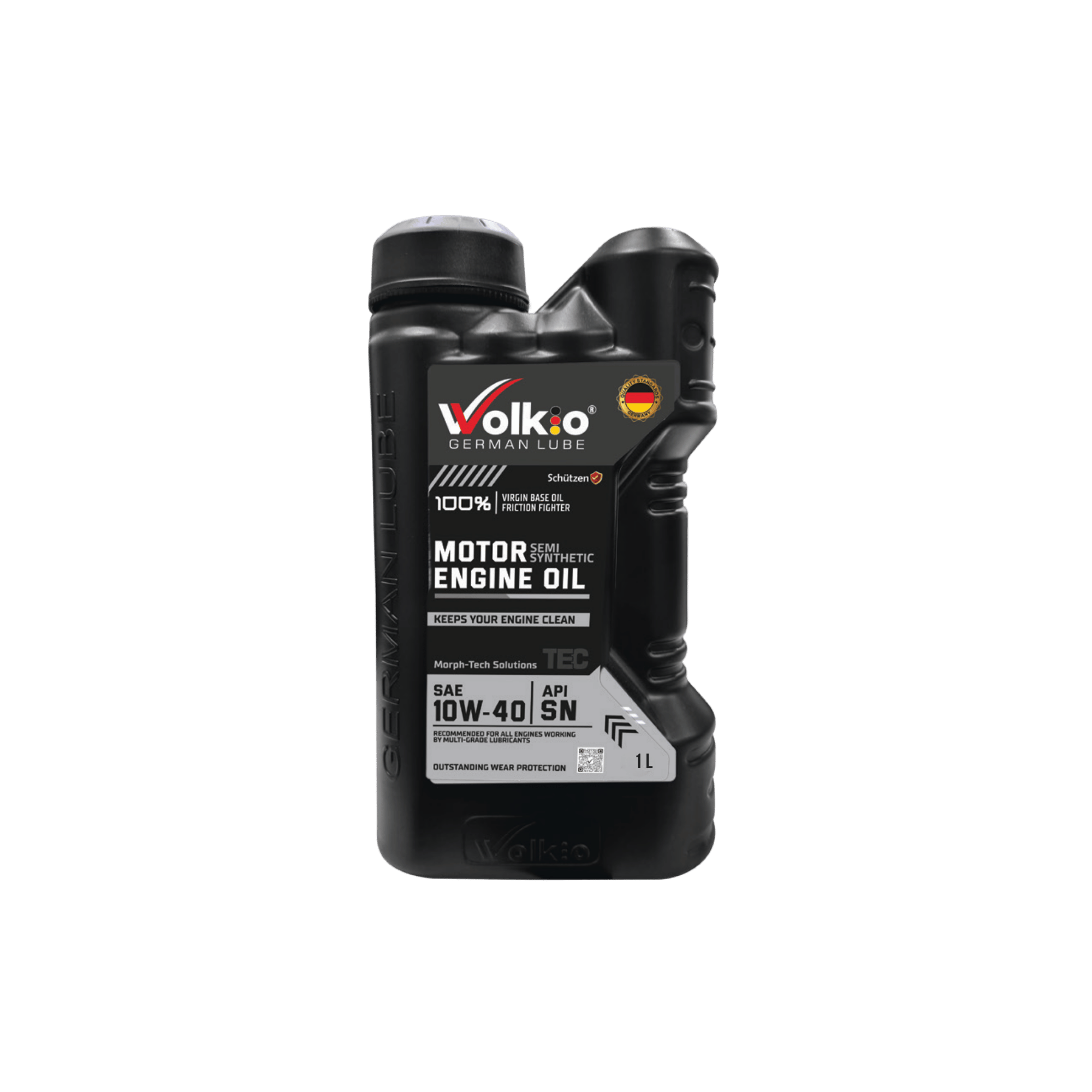 Volkio 10W-40 Semi-Synthetic Motor Engine Oil - API SN, ACEA A3/B4 - Premium Synthetic Technology Lubricant for Gasoline Passenger Cars-2